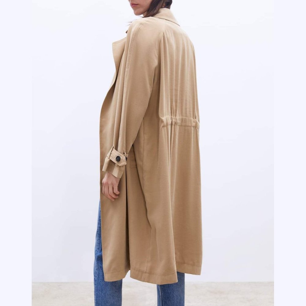 Zara Beige Trench Jacket